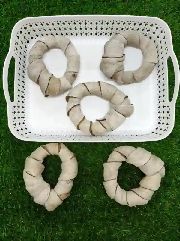 Cow Skin Ring Chew - Image 2